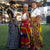African print Skirts (blue + red) available