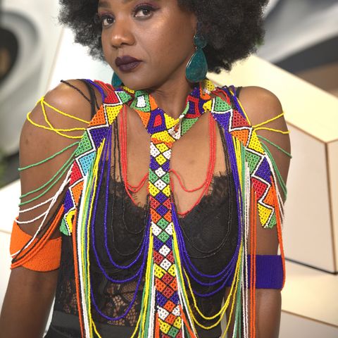 Beaded Zulu Body Dress